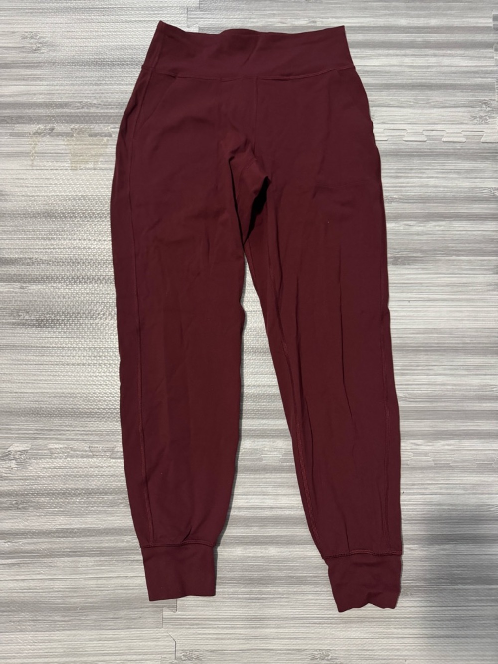 lululemon align athletica Burgundy Jogger Bottoms - Picture 3 of 4